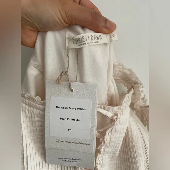 Christy Dawn Petites Adele Pearl Embroider - Picture 4 of 5